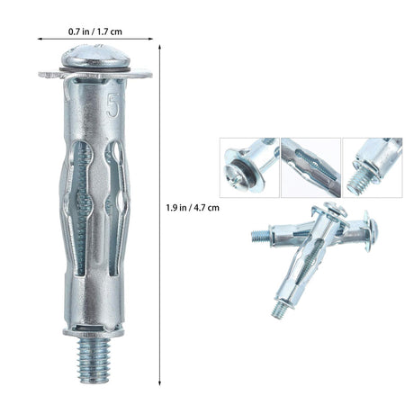 Wall Anchor Kits for PlasterBoard size: M5*37mm