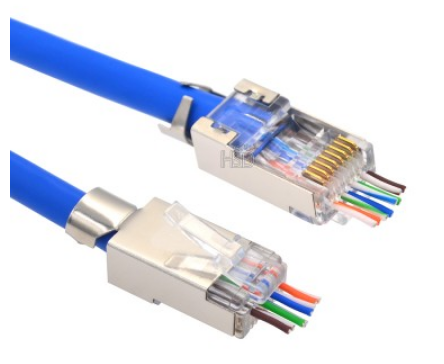 Primewired Pass Through, Cat6 Connectors - Shielded - External - 50 pcs
