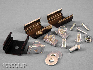 Hammond Vertical Outlet Strip Mounting Clip Kit 1585CLIP Series