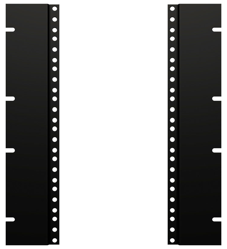 Hammond, PBAS Series, Rack Rail Reducer 24" to 19" -8U Black