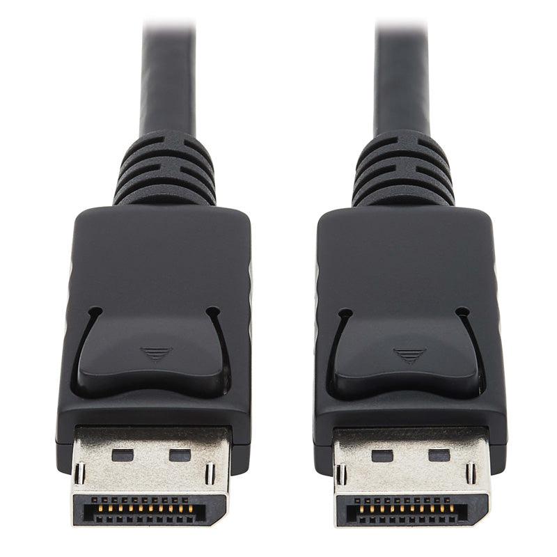 Tripp Lite DisplayPort Cable 1.4 w Latching Connectors Black   6 ft