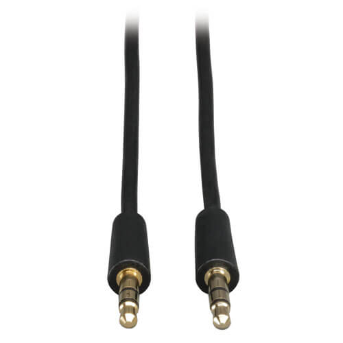 Tripp Lite 3.5mm Mini Stereo Audio Cable (M/M), 12 ft.