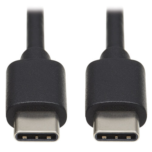 Tripp Lite USB-C 60W Device Charging Cable (M/M) - USB 2.0, Black 3ft