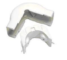 HellermannTyton RaceWay External Cover  3/4&quot; with 1&quot; bend radius  - White